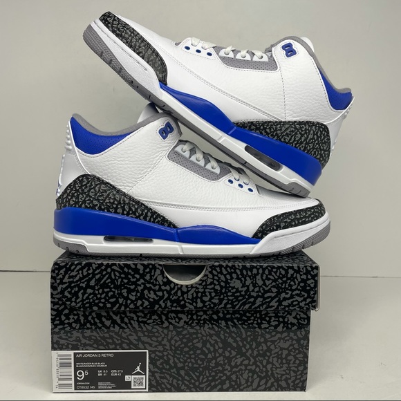 Jordan Other - Nike Air Jordan 3 Retro “Racer Blue” NEW 2021